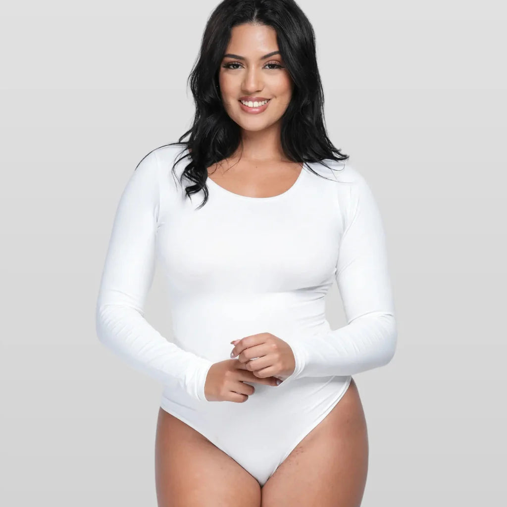 Long Sleeve Round Neck Bodysuit