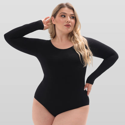 Long Sleeve Round Neck Bodysuit