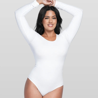 Long Sleeve Round Neck Bodysuit