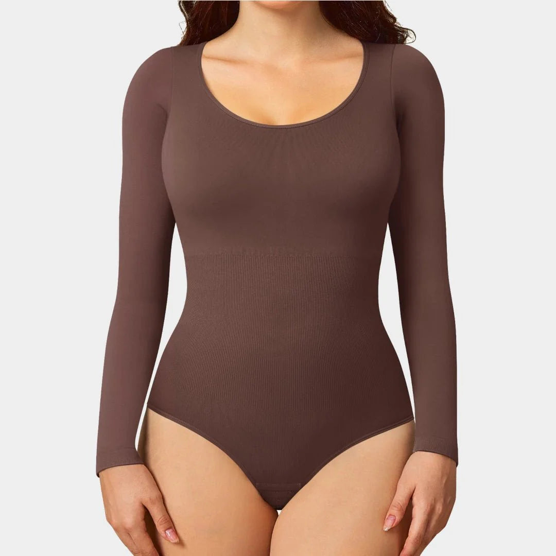 Long Sleeve Round Neck Bodysuit