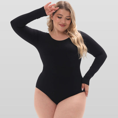 Long Sleeve Round Neck Bodysuit