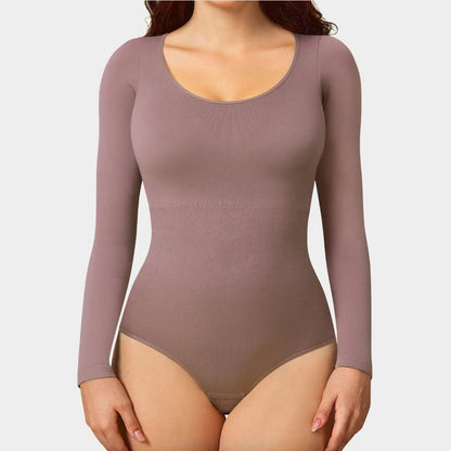 Long Sleeve Round Neck Bodysuit