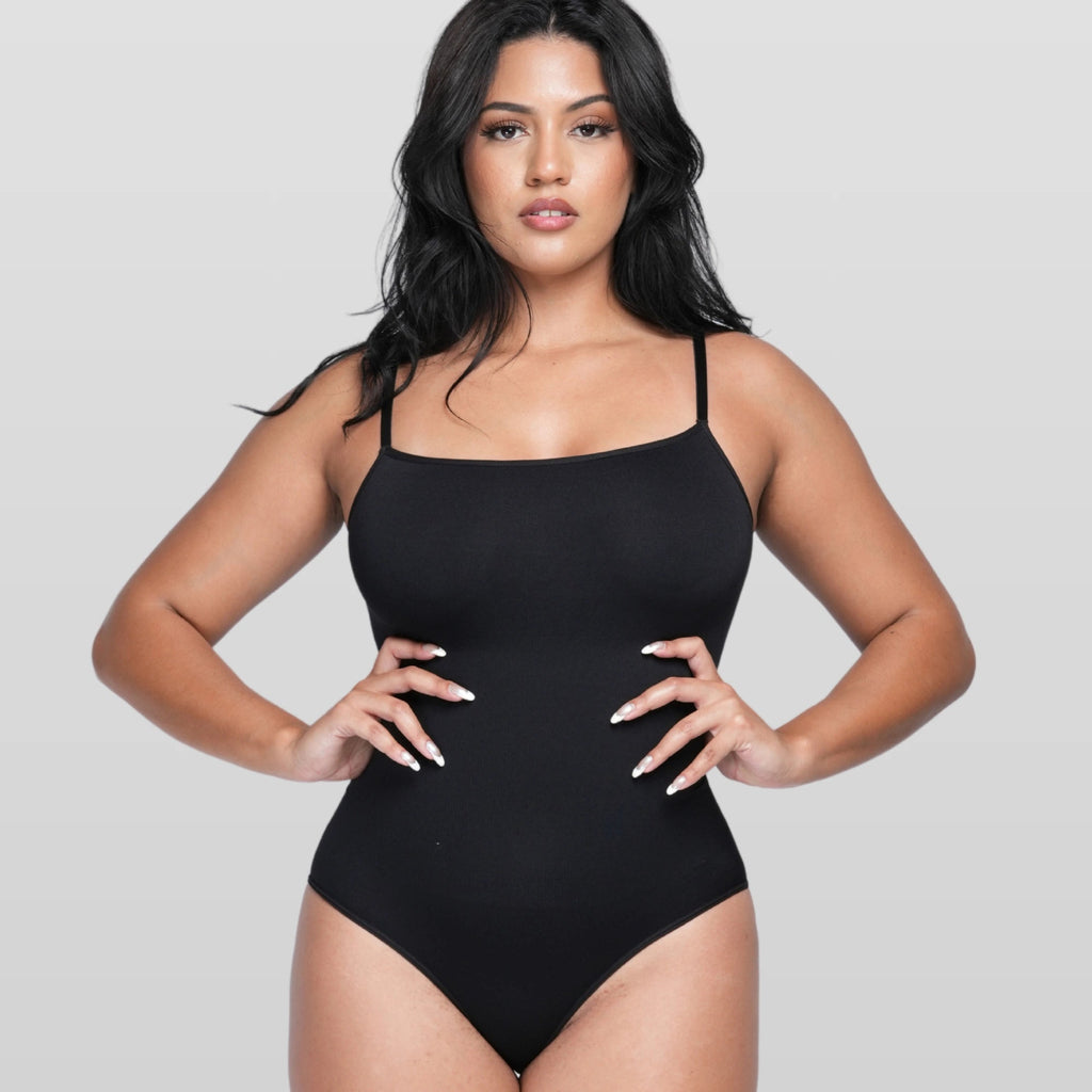 Square Neck Sculpting Bodysuit