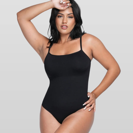 Square Neck Sculpting Bodysuit