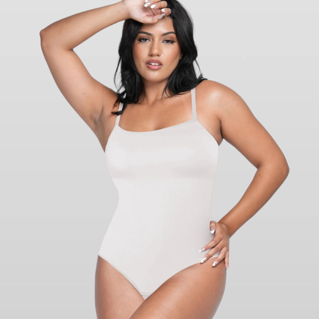 Square Neck Sculpting Bodysuit