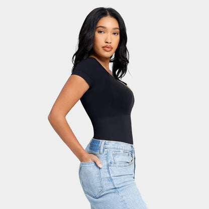 SuperSculpt Short Sleeve Bodysuit